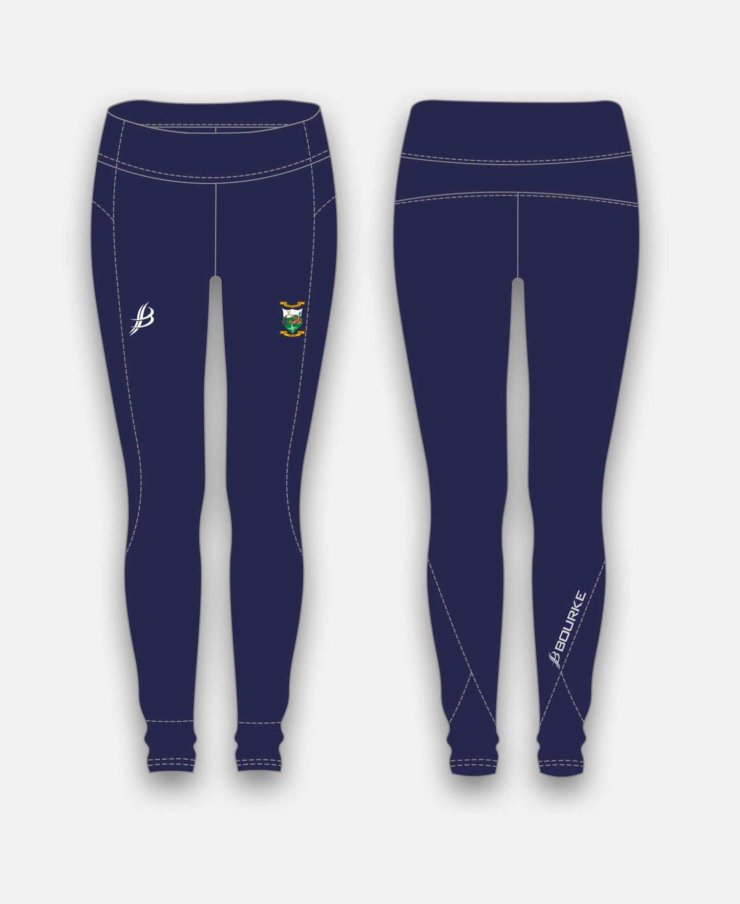 St Brigids Camogie (Laois) Beo Leggings (Navy)