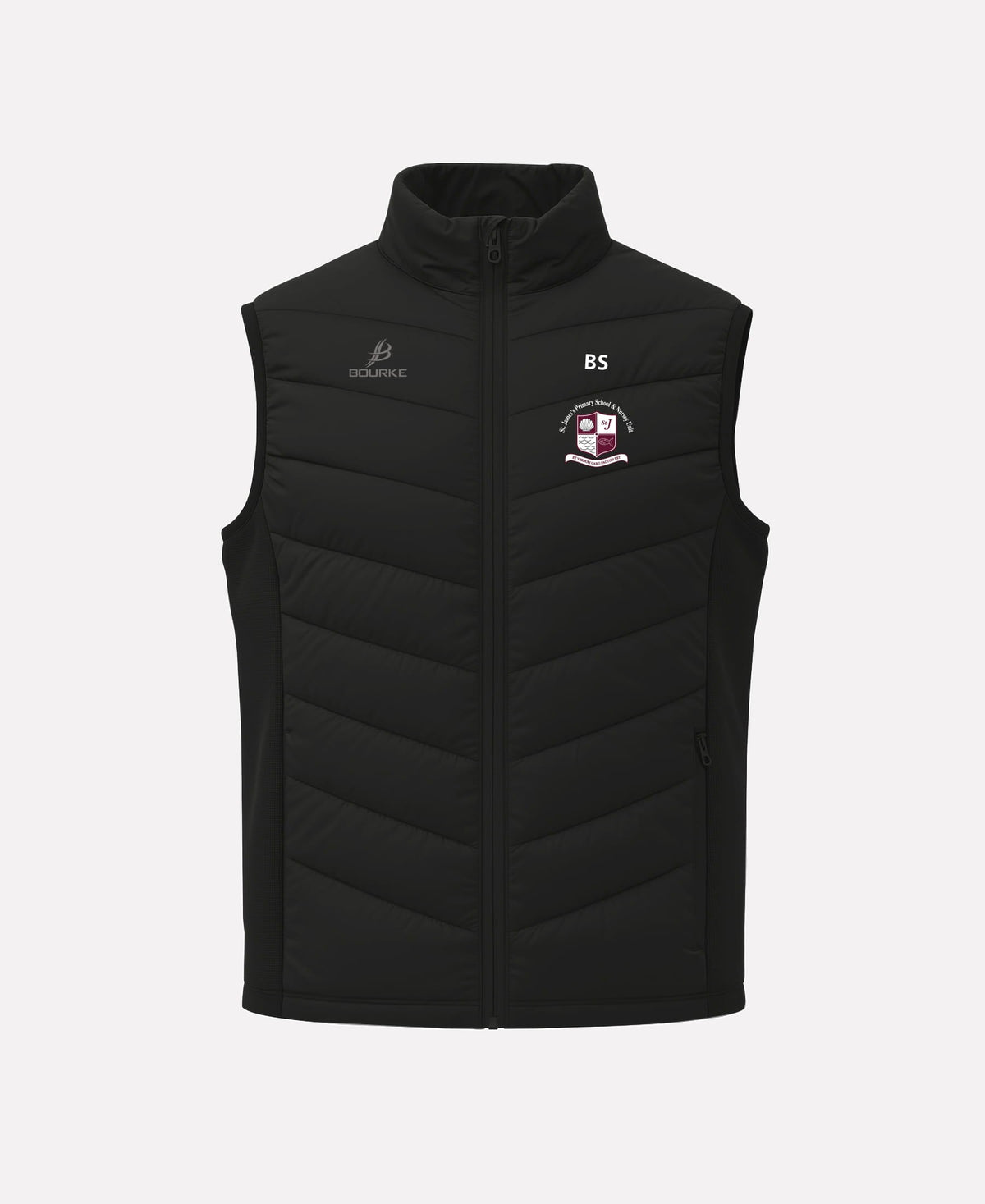 St James PS Rathcoole STAFF FORTIS Gilet (Black)