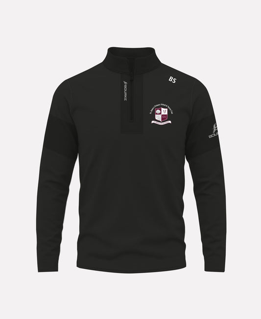 St James PS Rathcoole STAFF TEASRA Half Zip (Black)
