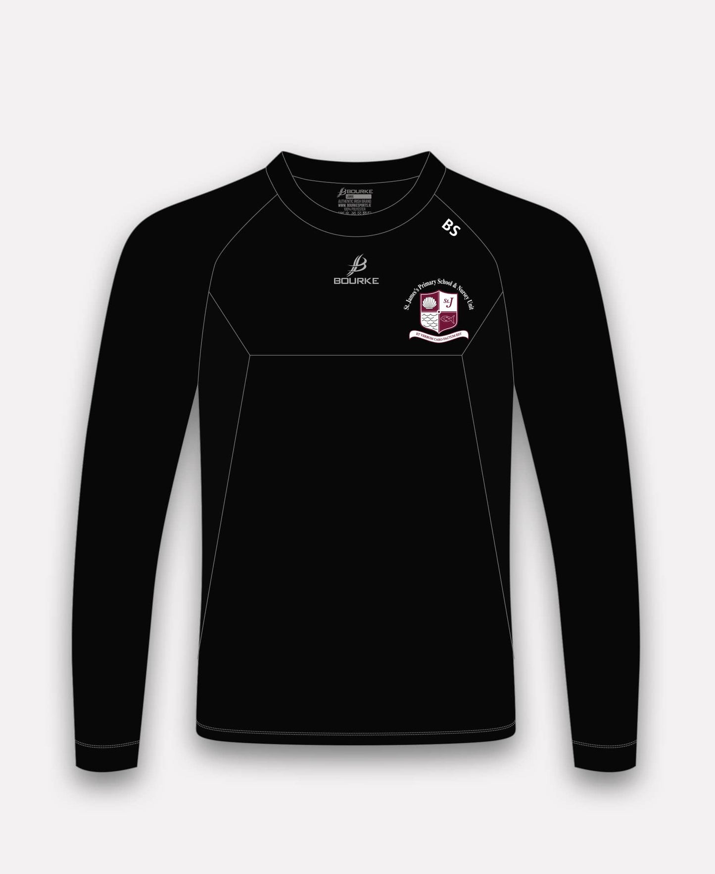 St James PS Rathcoole Staff BARR Crew Neck (Black)