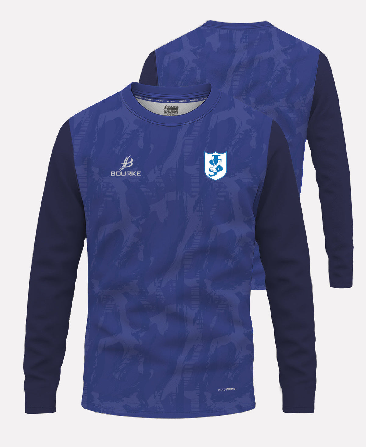 St Josephs PS Belfast STAFF Warm Up Crew Neck (Blue/Navy)