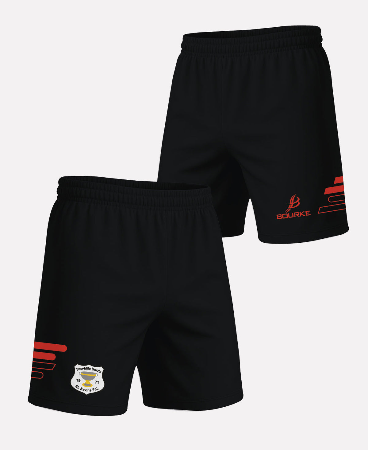 Two Mile Borris St Kevins FC Match Shorts 26/27 (Black)