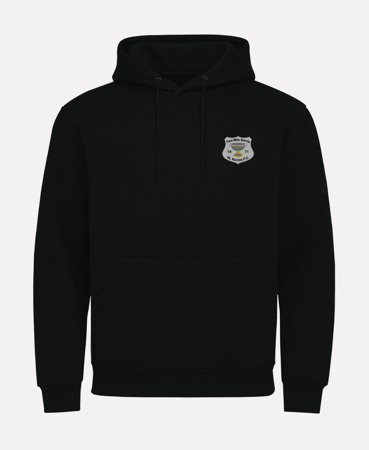 Two Mile Borris St Kevins FC TEASRA Pullover Hoodie (Black)