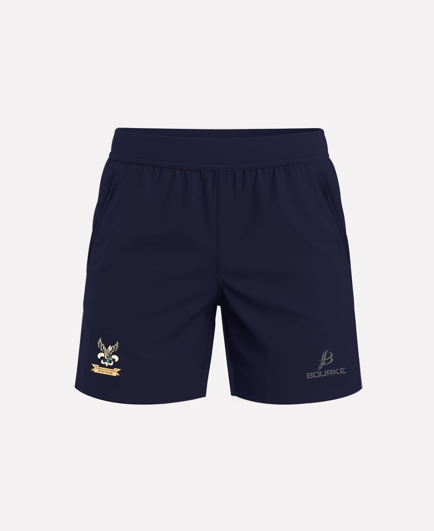 St Michaels Scouts FORTIS Gym Shorts (Navy)