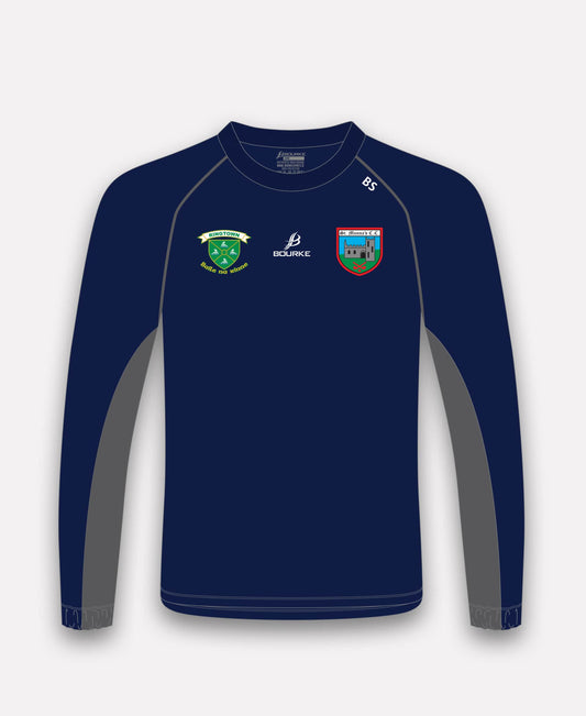 St Munnas-Ringtown Camogie TIRIM Windcheater (Navy)