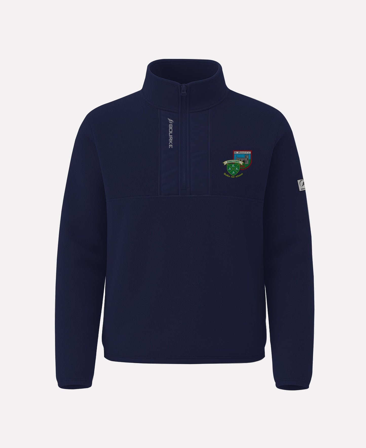 St Munnas-Ringtown Camogie TEASRA Half Zip Fleece (Navy)