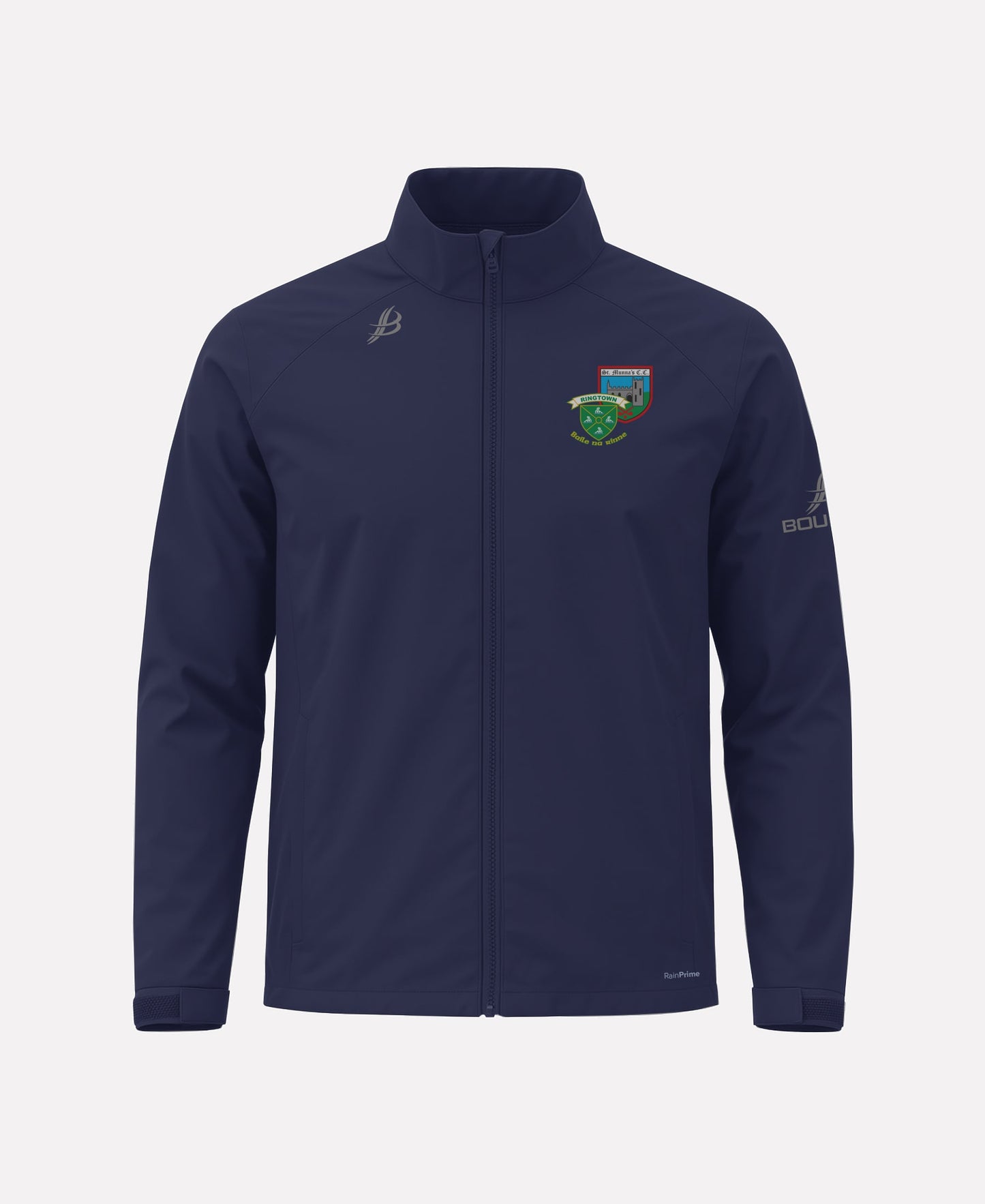 St Munnas-Ringtown Camogie TEASRA Waterproof Jacket (Navy)