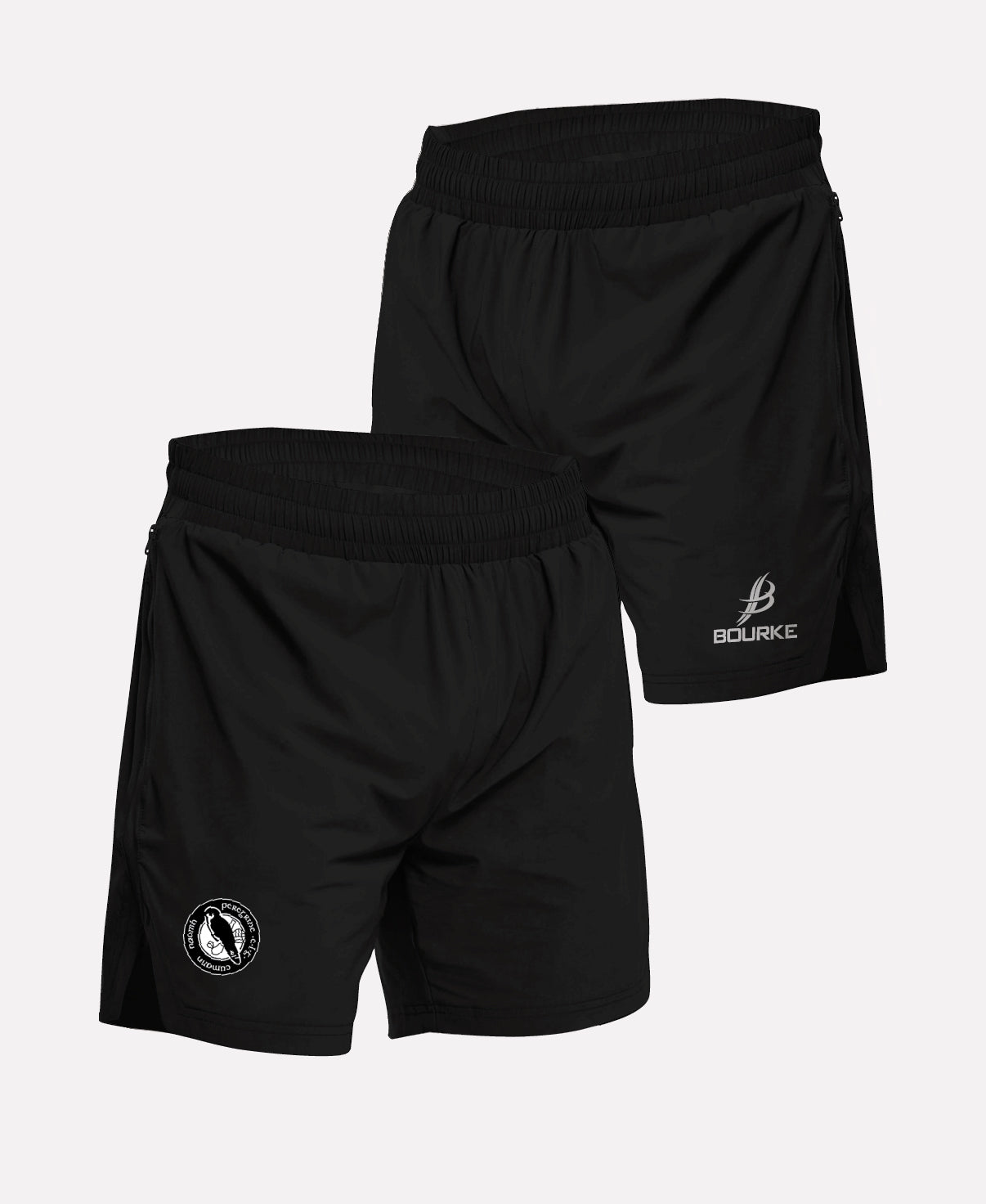 St Peregrines GAA BARR Gym Shorts (Black)