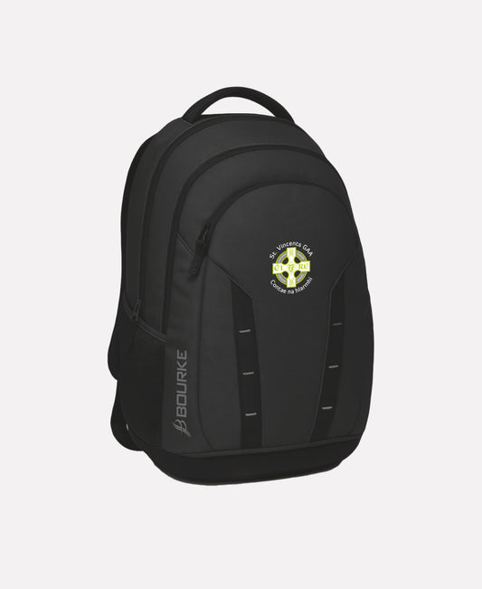 St. Vincents Westmeath GAA CROGA Backpack (Black)
