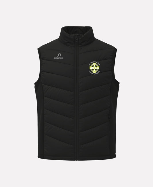 St. Vincents Westmeath GAA FORTIS Gilet (Black)