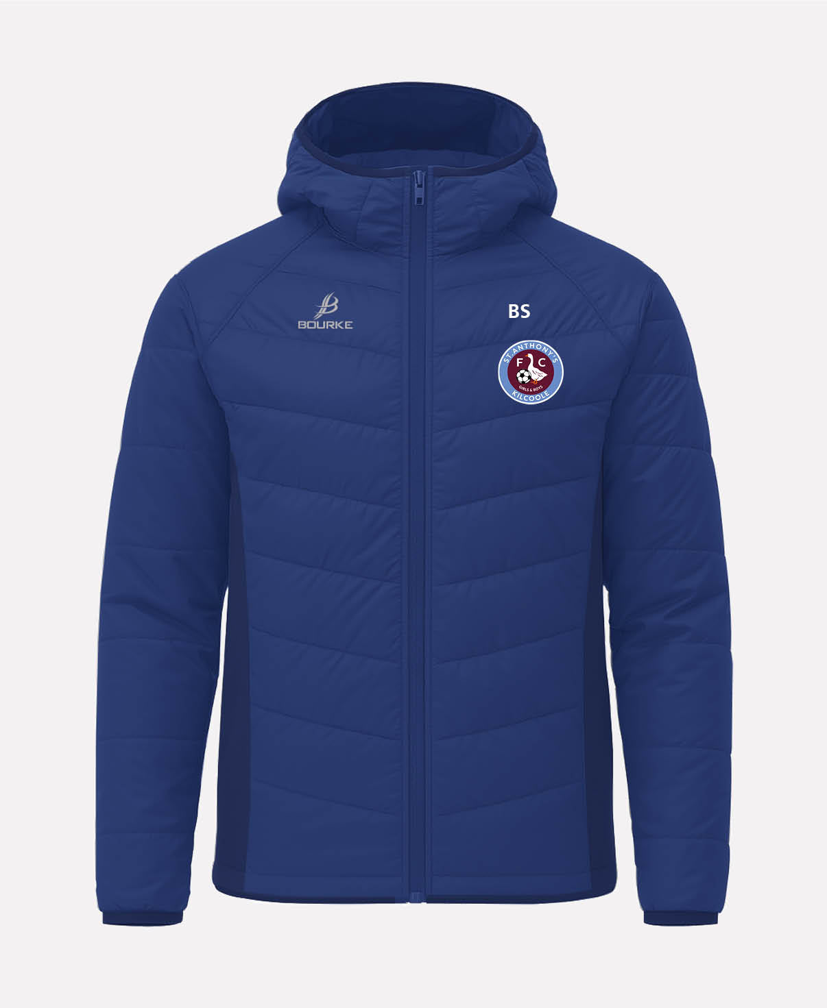 St Anthonys FC FORTIS Hooded Jacket (Navy)