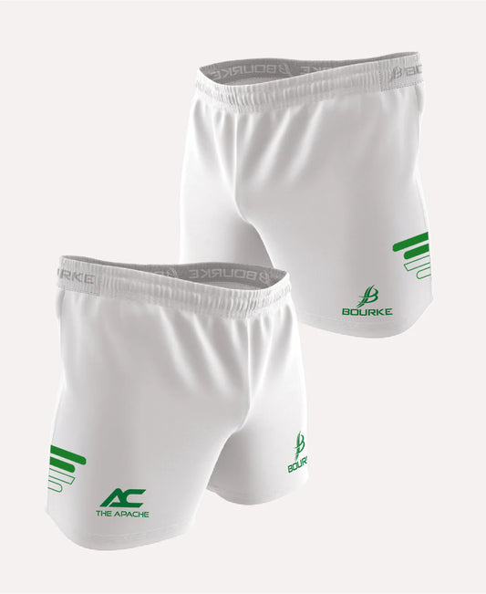 Team Cacace Flex Shorts (White/Green)