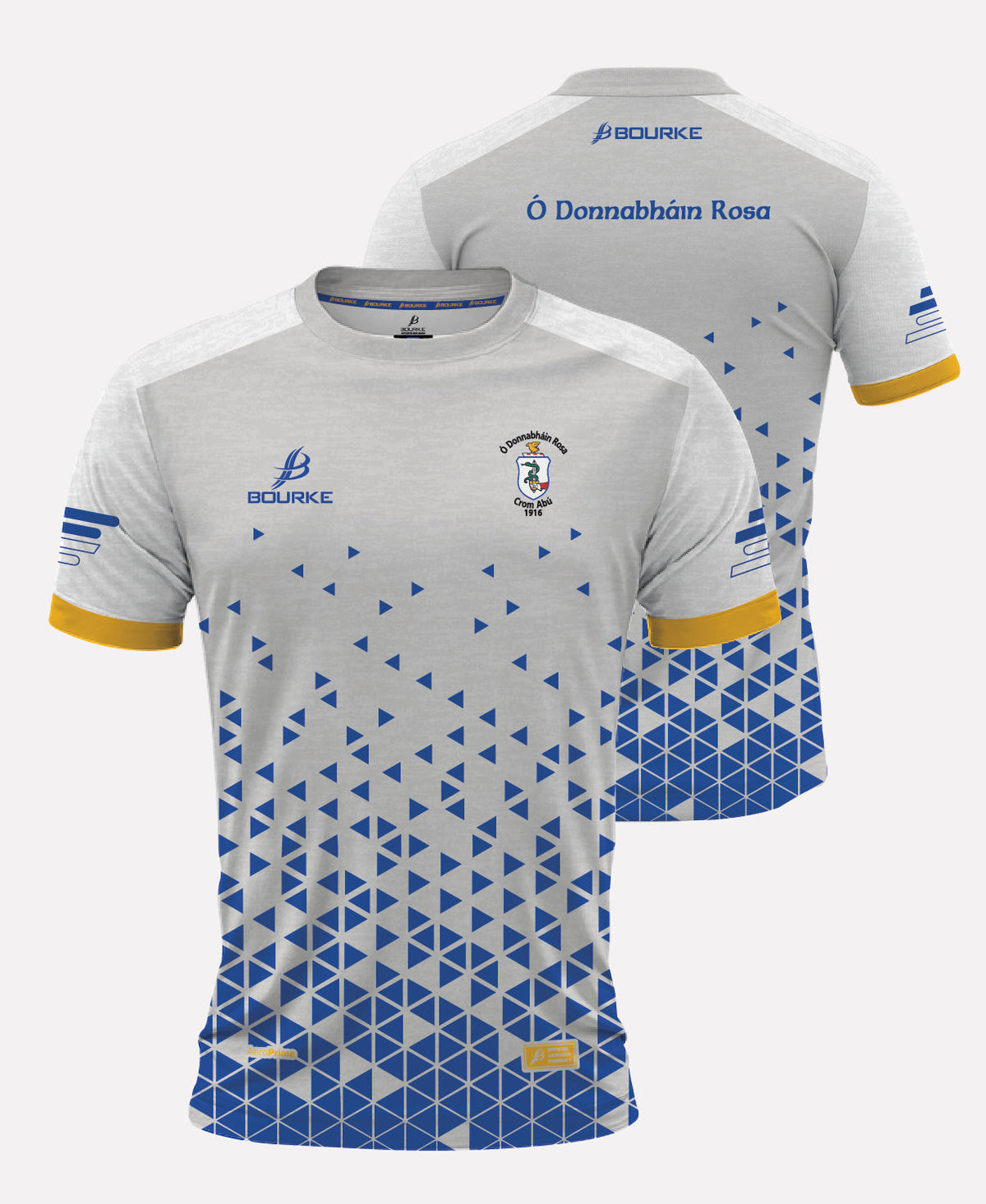 O' Donovan Rossa Jersey 26/27 (Grey/Blue)