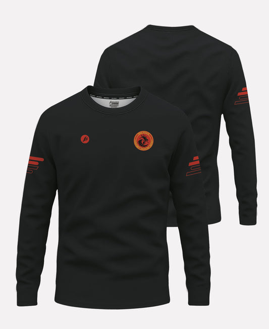 Team Evolve MMA Warm Up Crew Neck 26/27 (Black/Red)