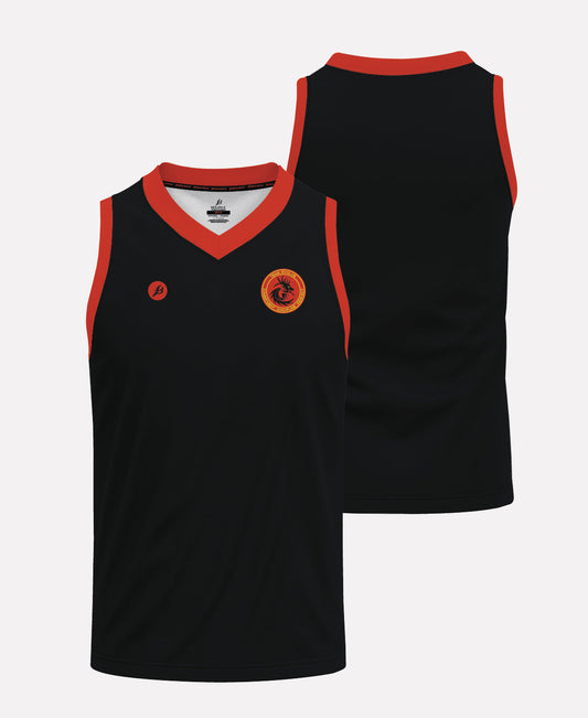 Team Evolve MMA Singlet 26/27 (Black/Red)