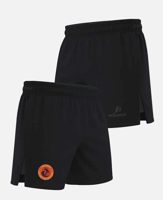 Team Evolve MMA Shorts 26/27 (Black/Red)