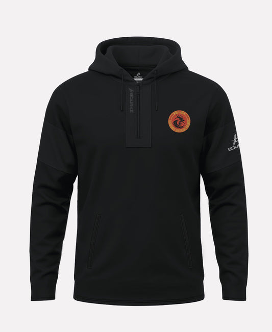 Team Evolve MMA TEASRA Half Zip Hoodie (Black)