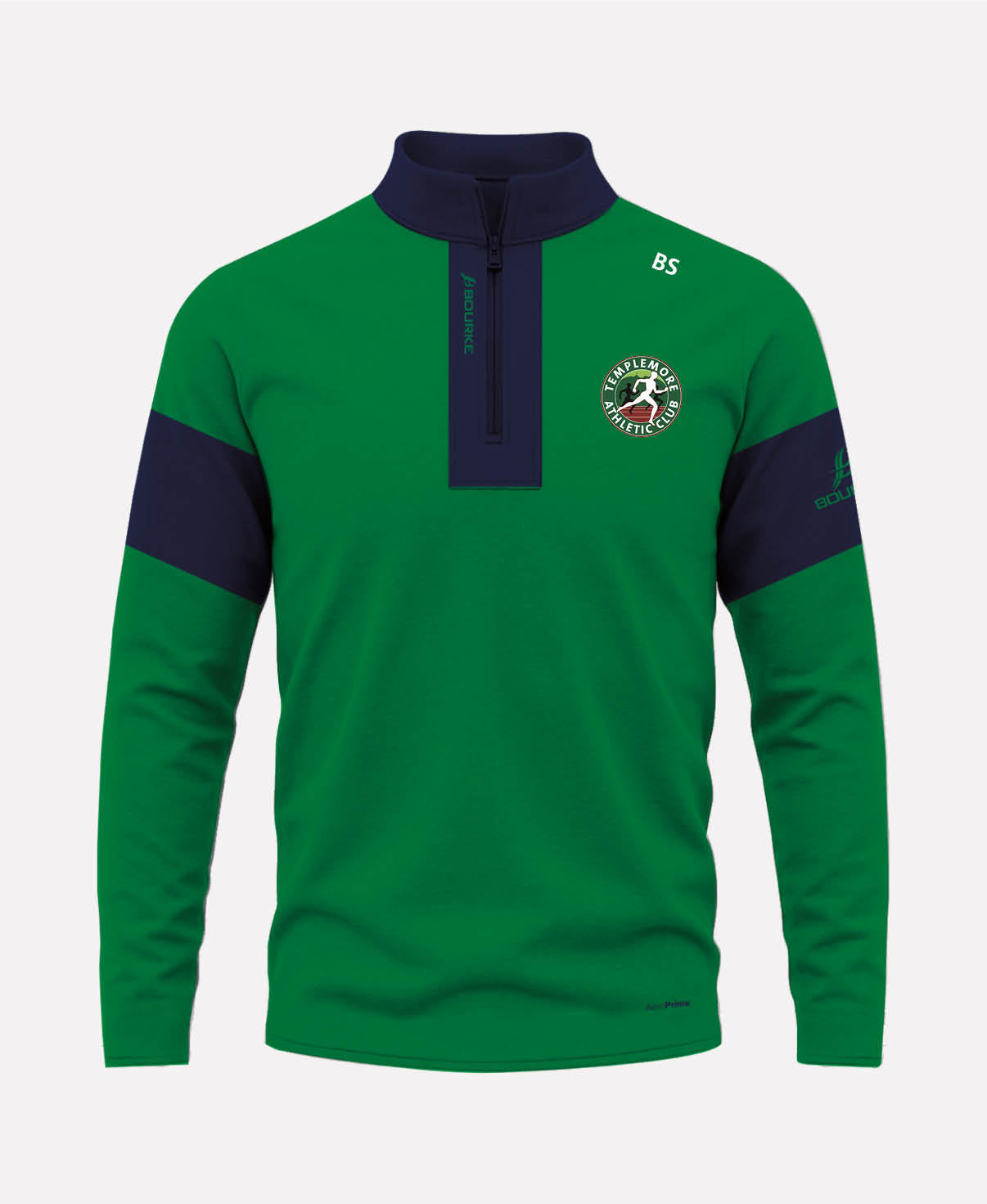 Templemore AC TEASRA Half Zip (Navy/Green)
