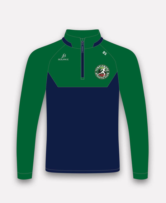 Templemore AC BARR Half Zip (Navy/Green)