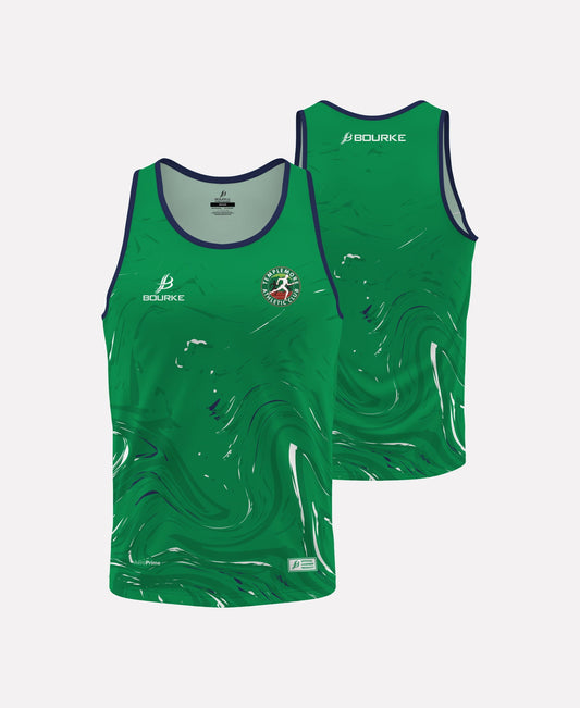 Templemore AC Running Vest (Green/Navy/White)