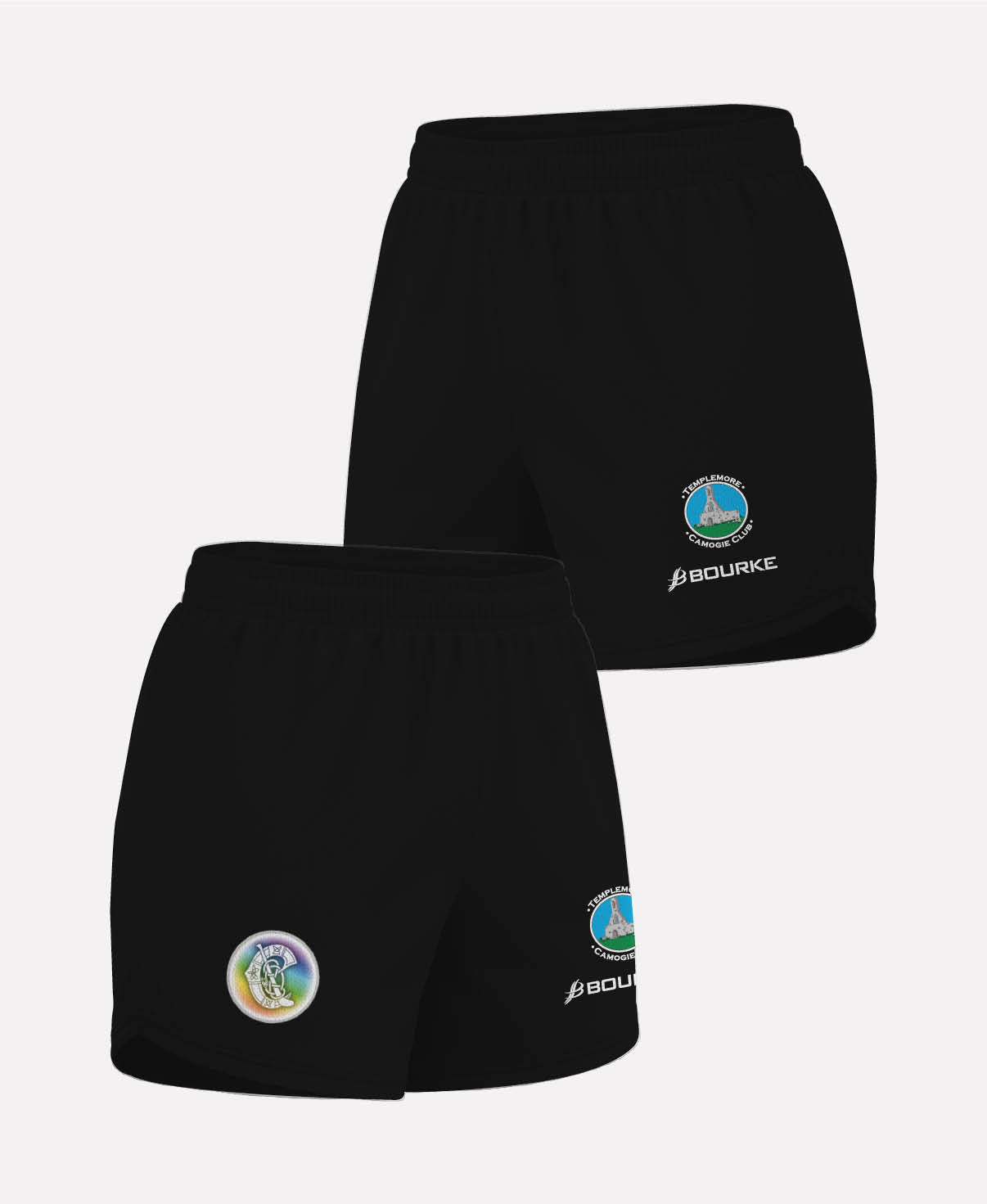 Templemore Camogie Womens Shorts (Black)