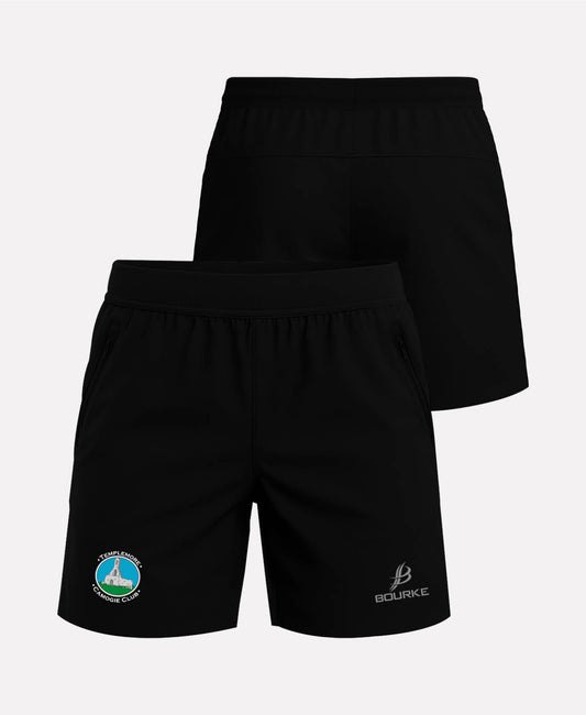 Templemore Camogie FORTIS Gym Shorts (Black)