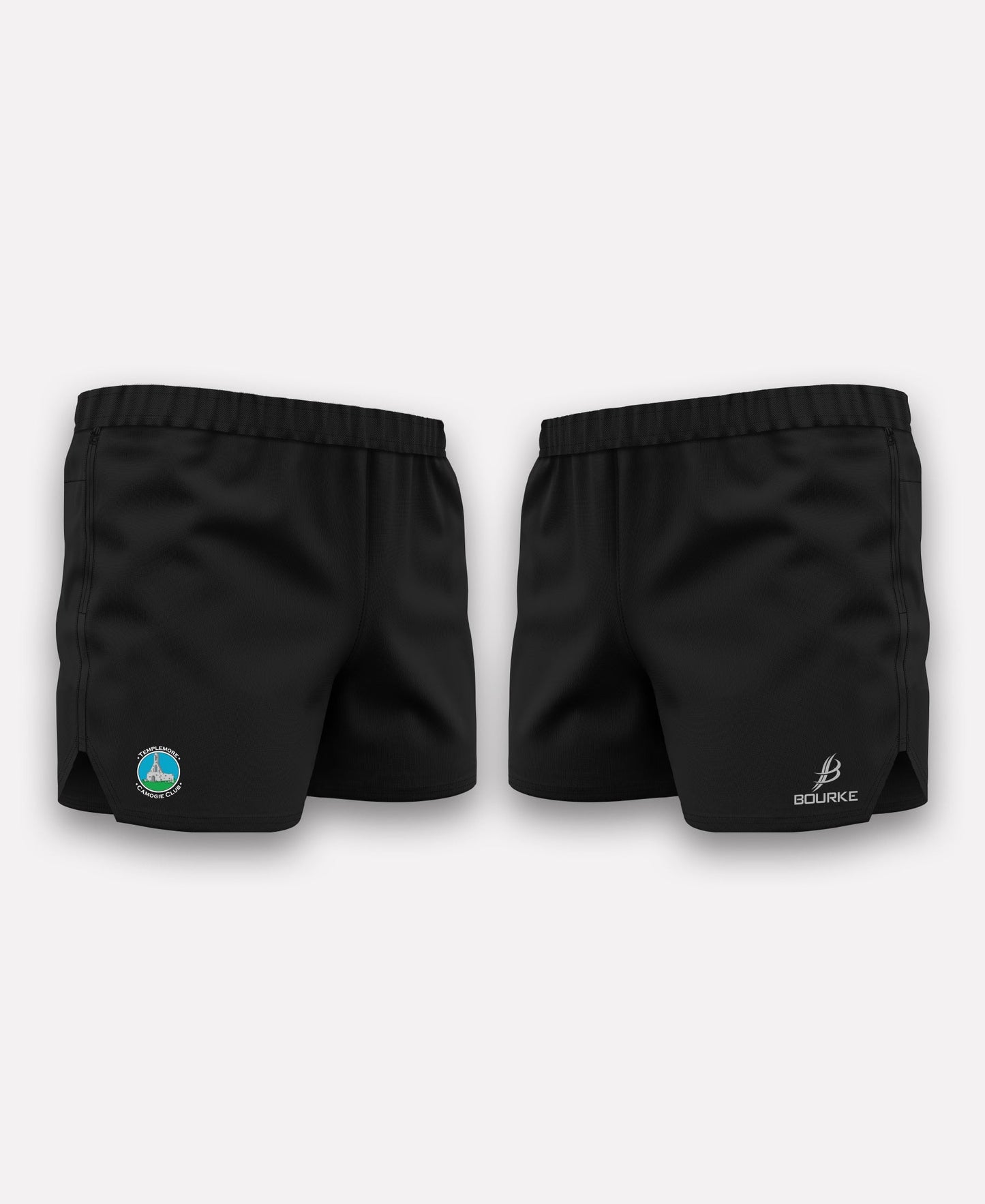 Templemore Camogie BARR Gym Shorts (Black)