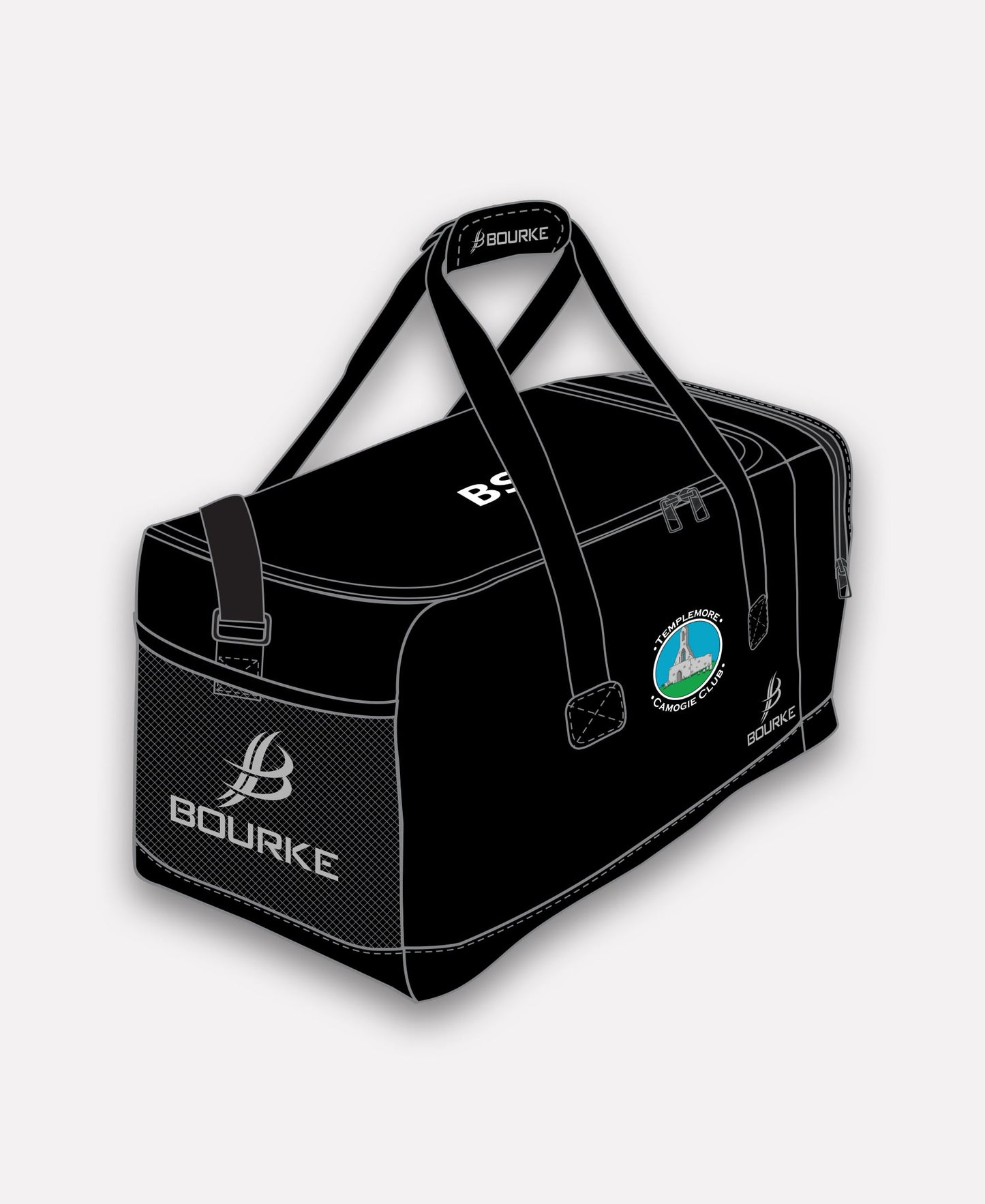 Templemore Camogie CROGA Gear Bag (Black)