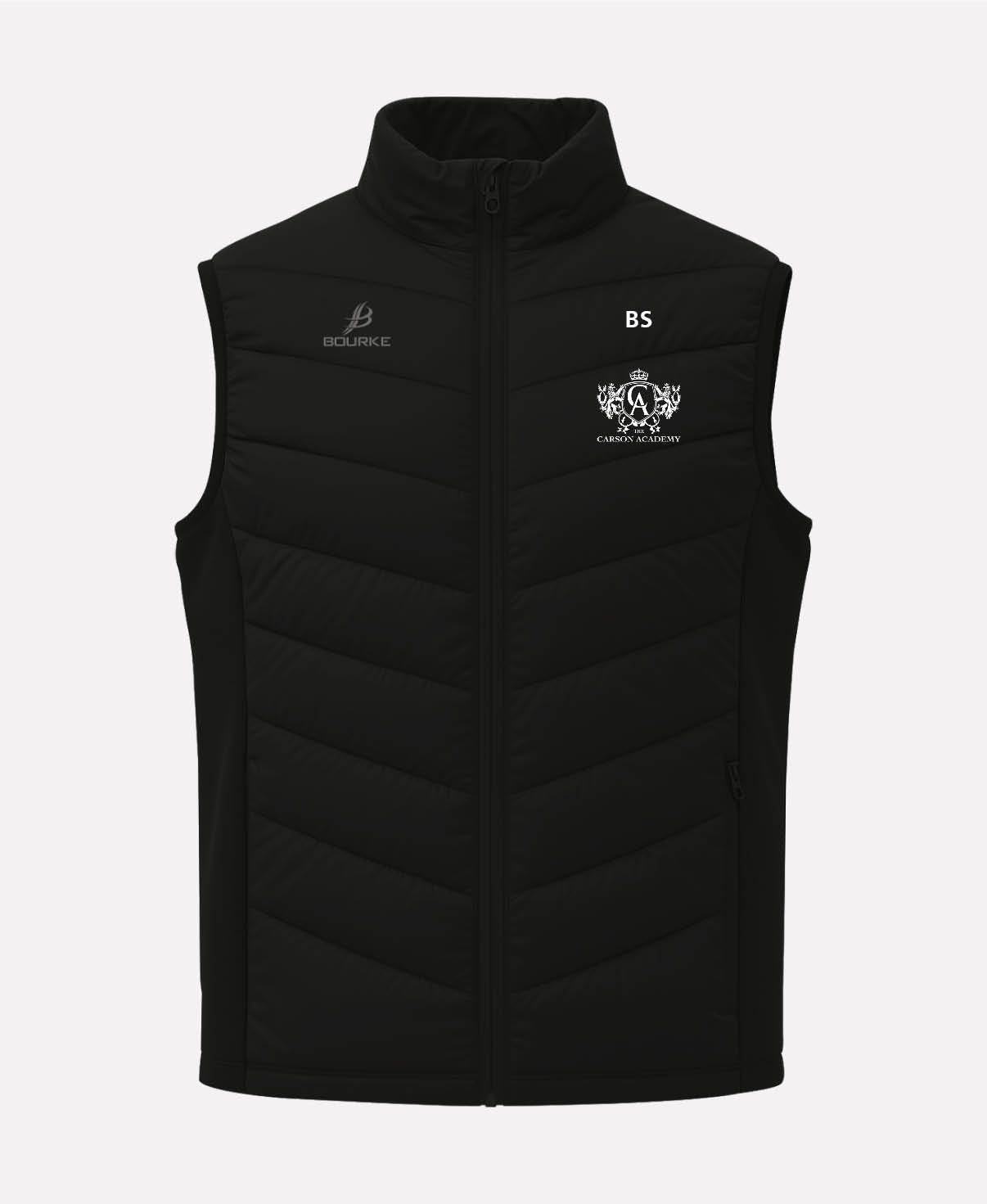 The Carson Academy School Of Irish Dance FORTIS Gilet (Black)