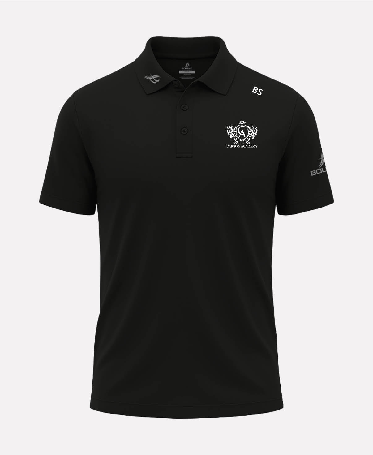 The Carson Academy School Of Irish Dance FORTIS Polo Shirt (Black)