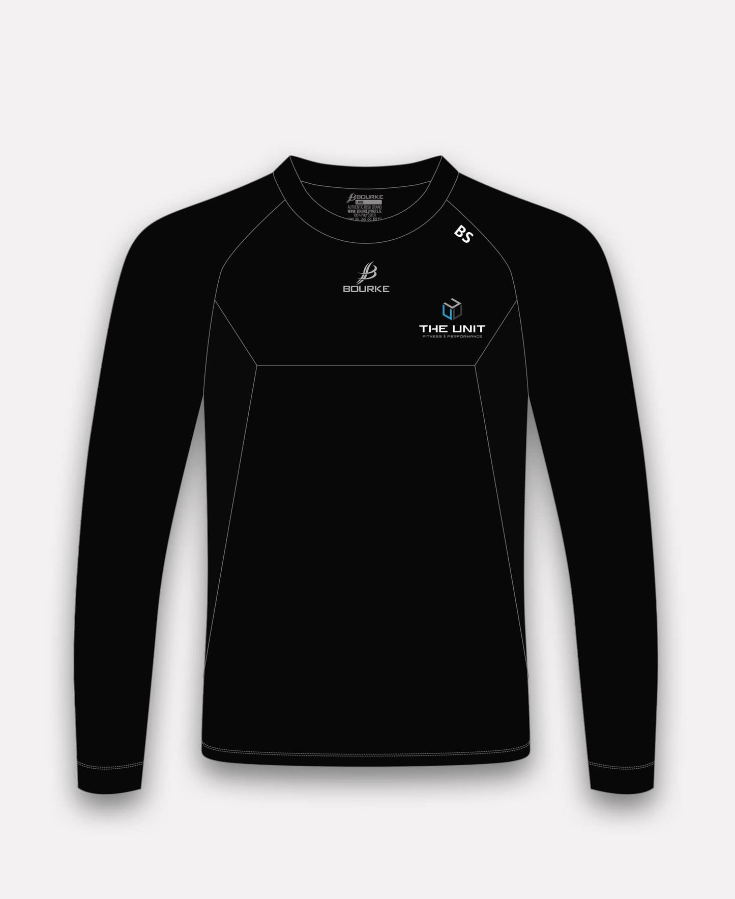 The Unit Gym BARR Crew Neck (Black)