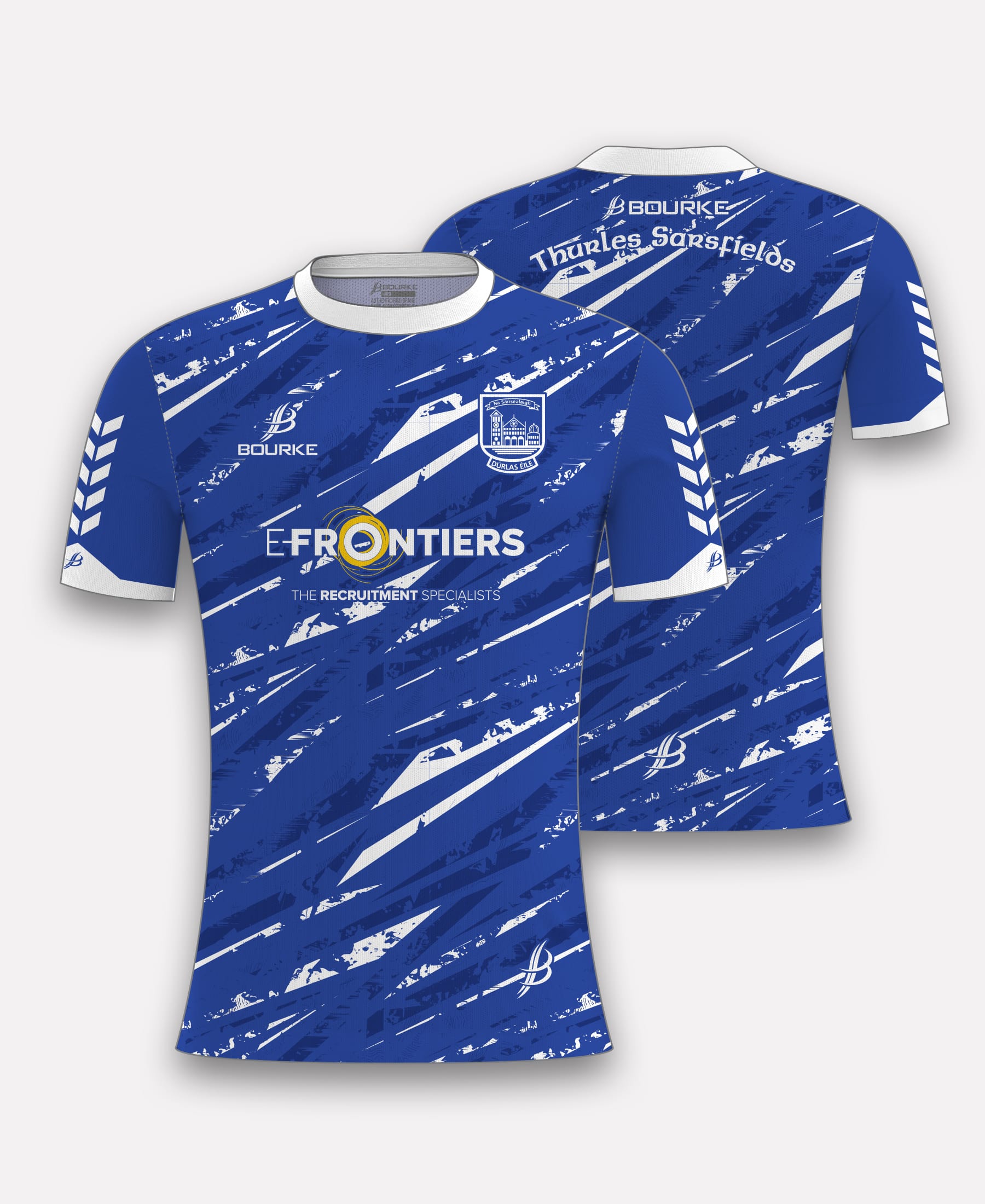 Thurles Sarsfields Camogie Training  Jersey (Blue/White/Navy)