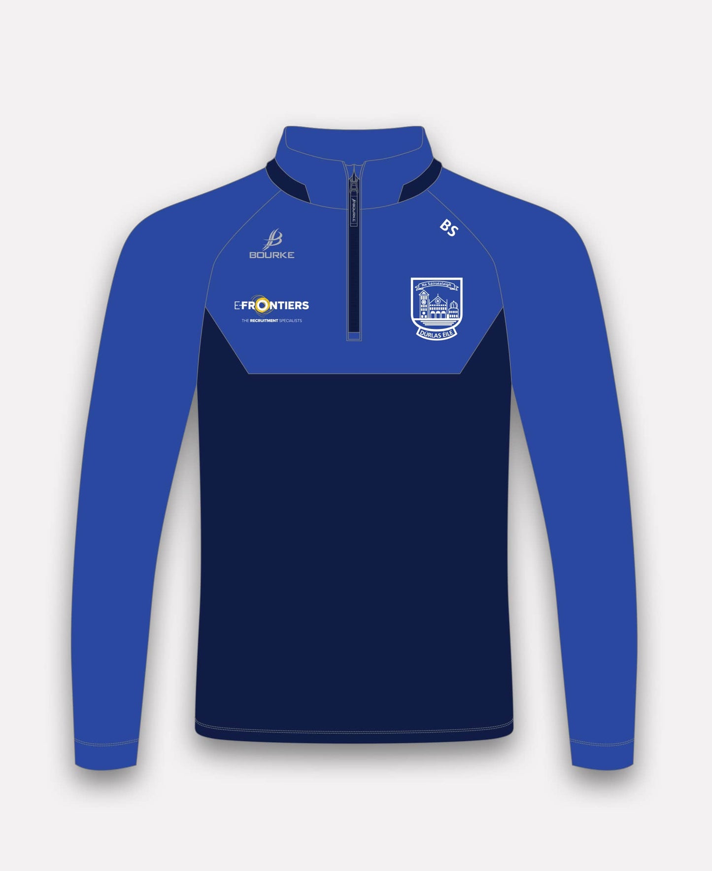 Thurles Sarsfields Camogie BARR Half Zip (Navy/Blue)