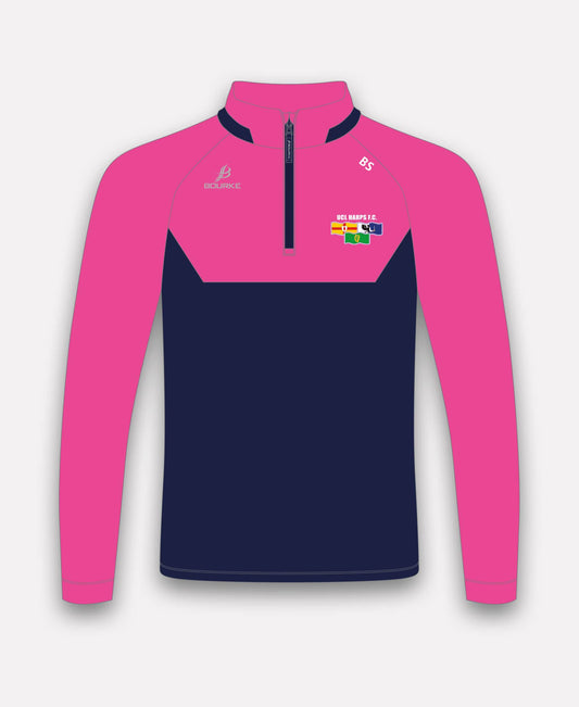 UCL Harps FC BARR Half Zip (Navy/Pink)