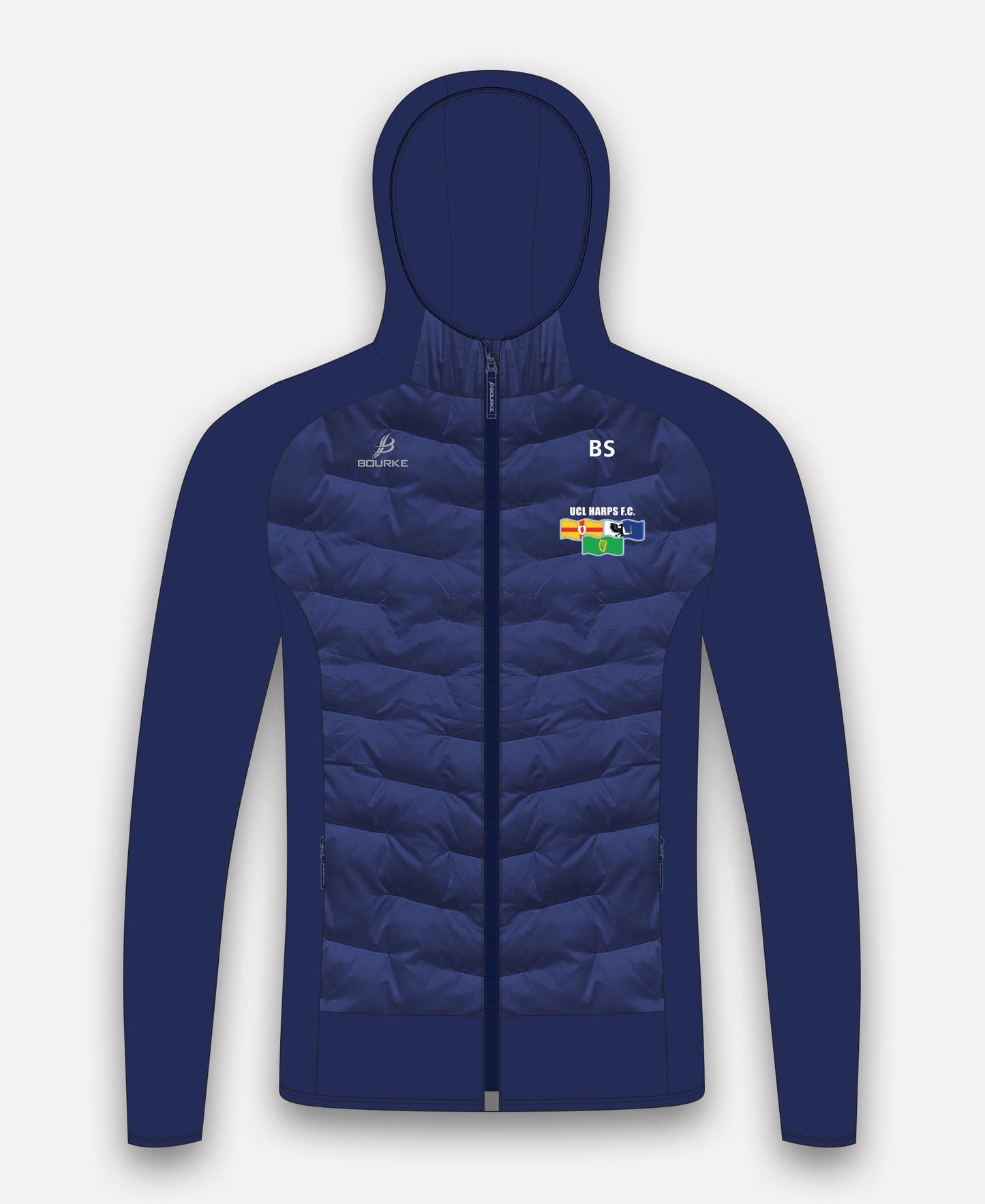 UCL Harps FC Croga Ladies Hybrid Jacket (Navy)