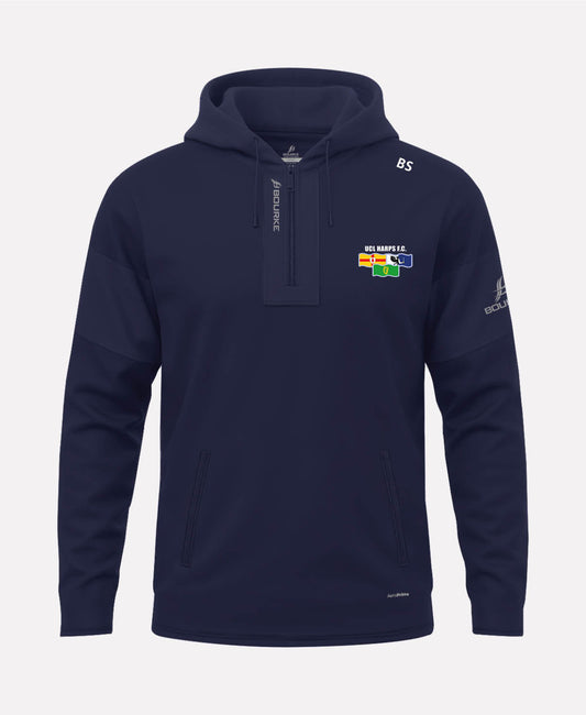 UCL Harps FC TEASRA Half Zip Hoodie (Navy)