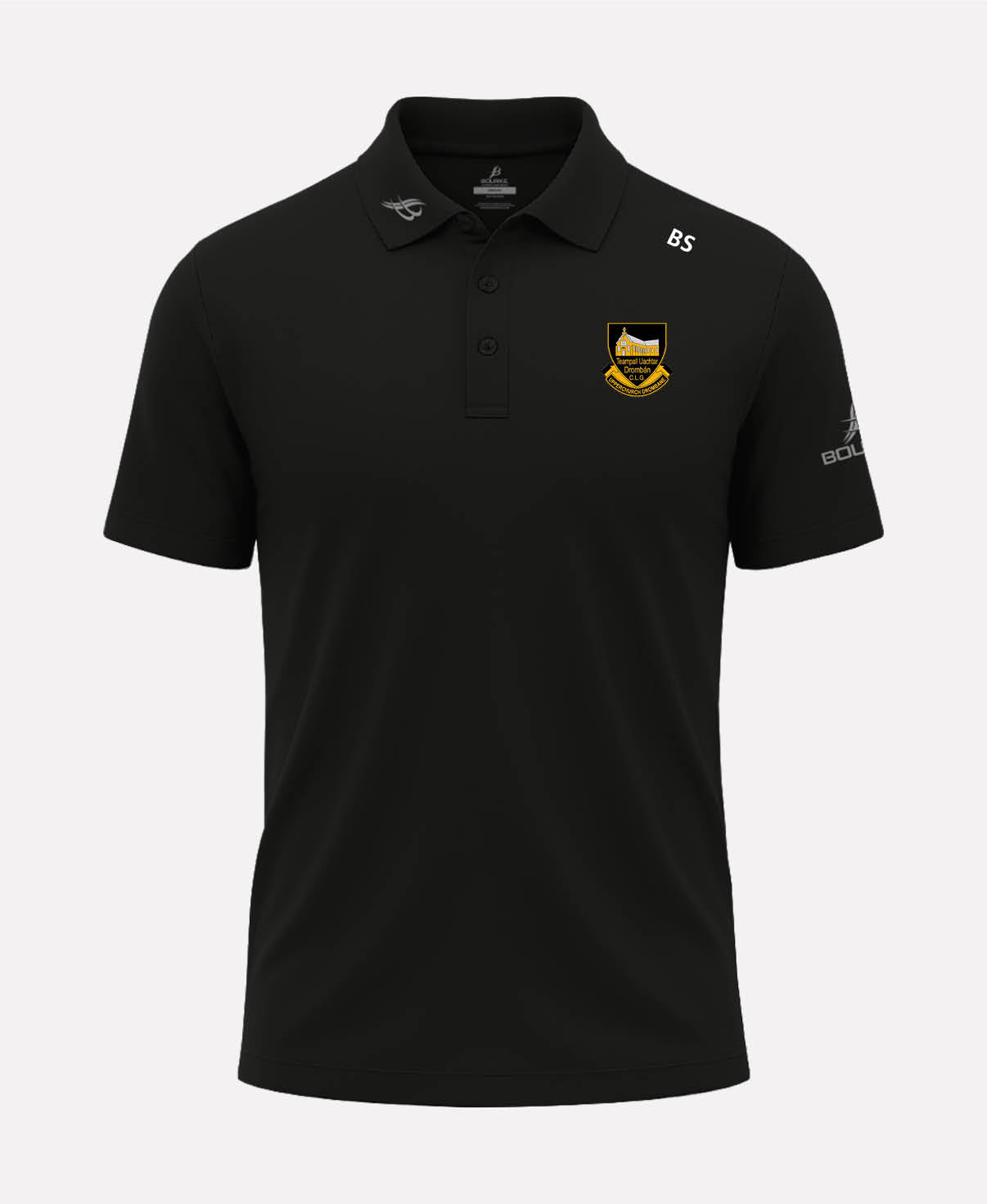 Upperchurch Drombane FORTIS Polo Shirt (Black)