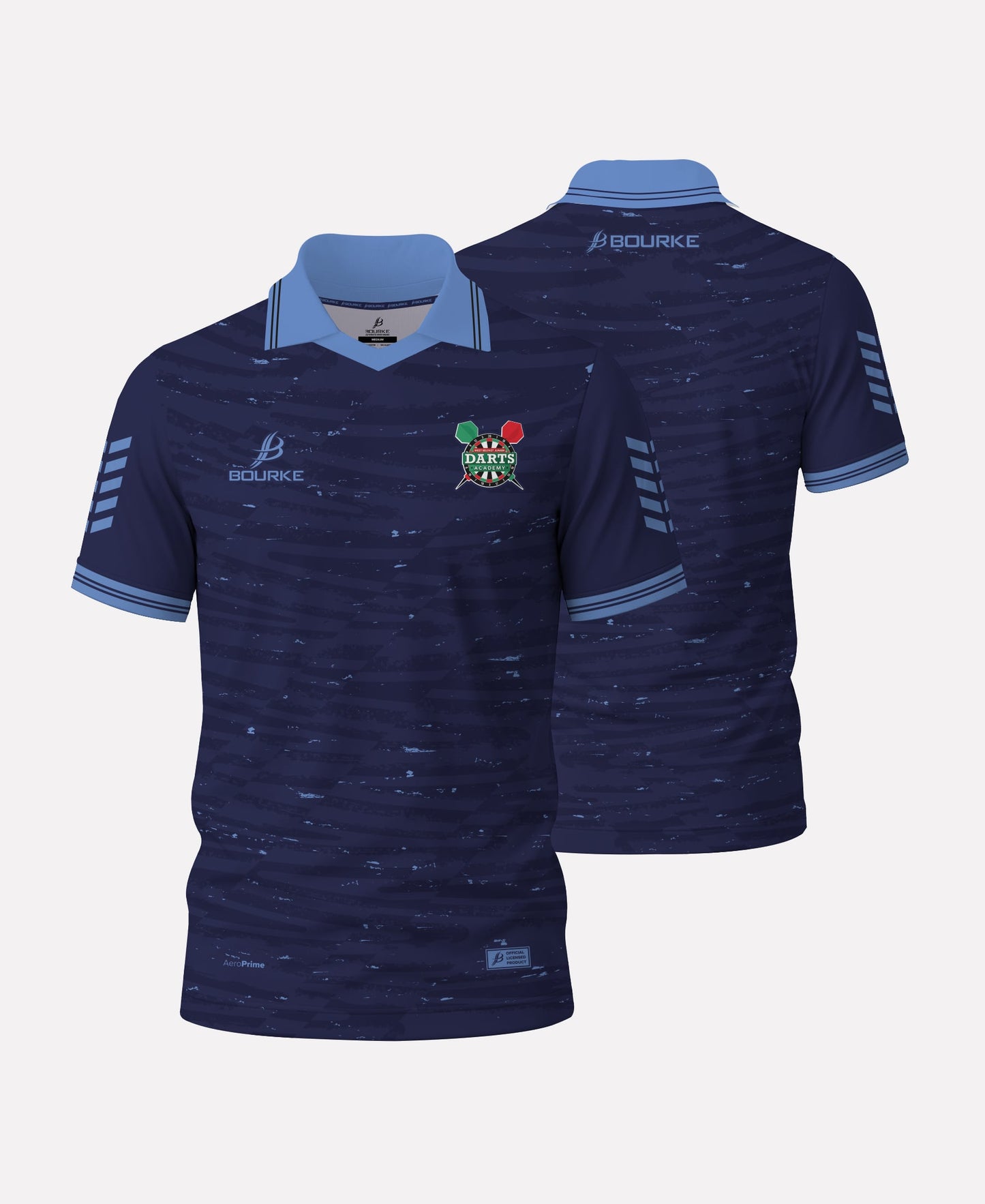 West Belfast Junior Darts Academy Jersey (Navy/Sky Blue)