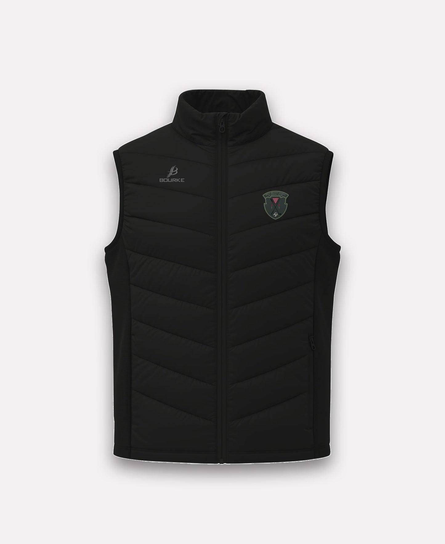 West Belfast Sports & Social Club FORTIS Gilet (Black)