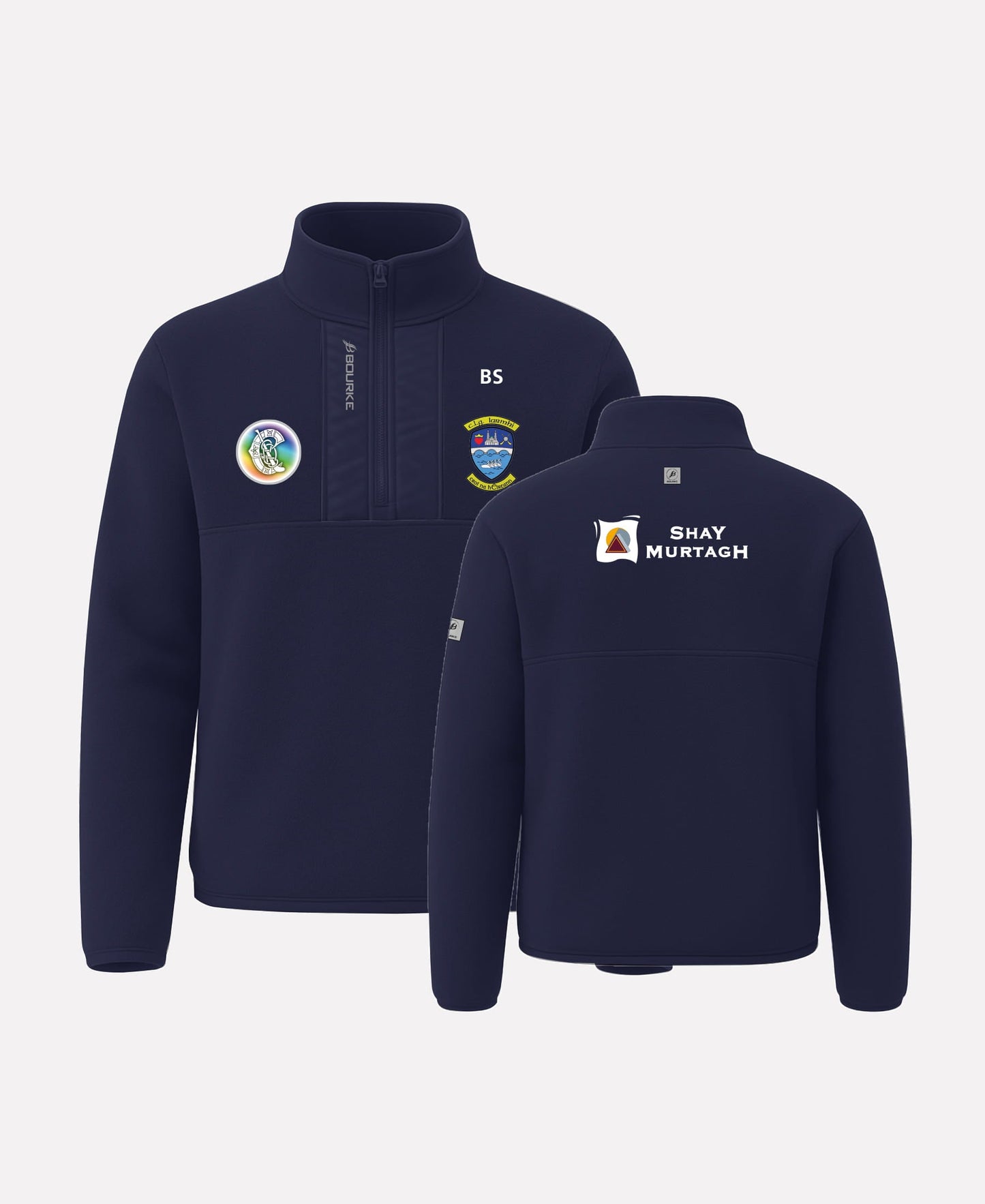 Westmeath Camogie TEASRA Half Zip Fleece (Navy)