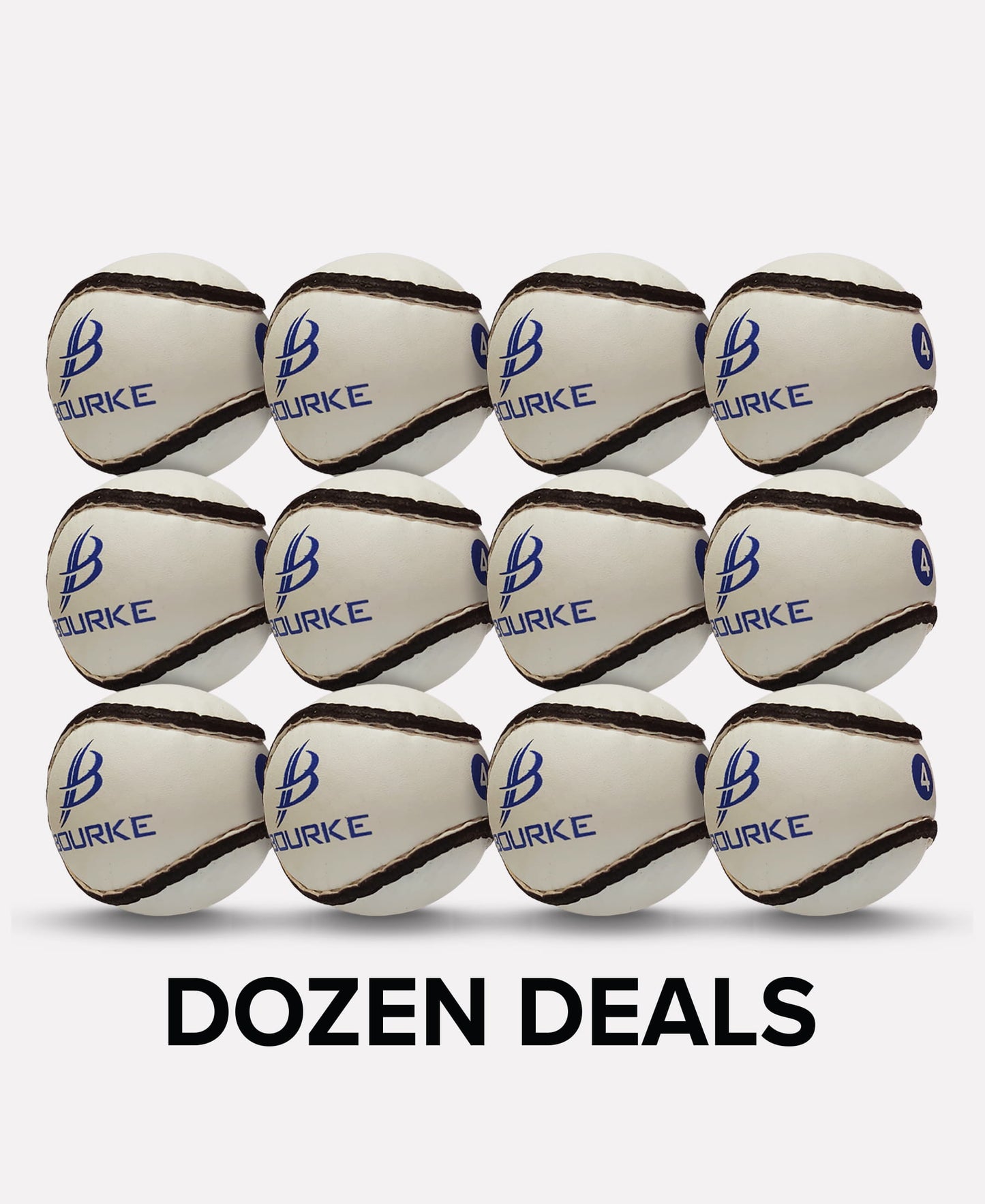 Bourke Sliotar (Size 4) Dozen