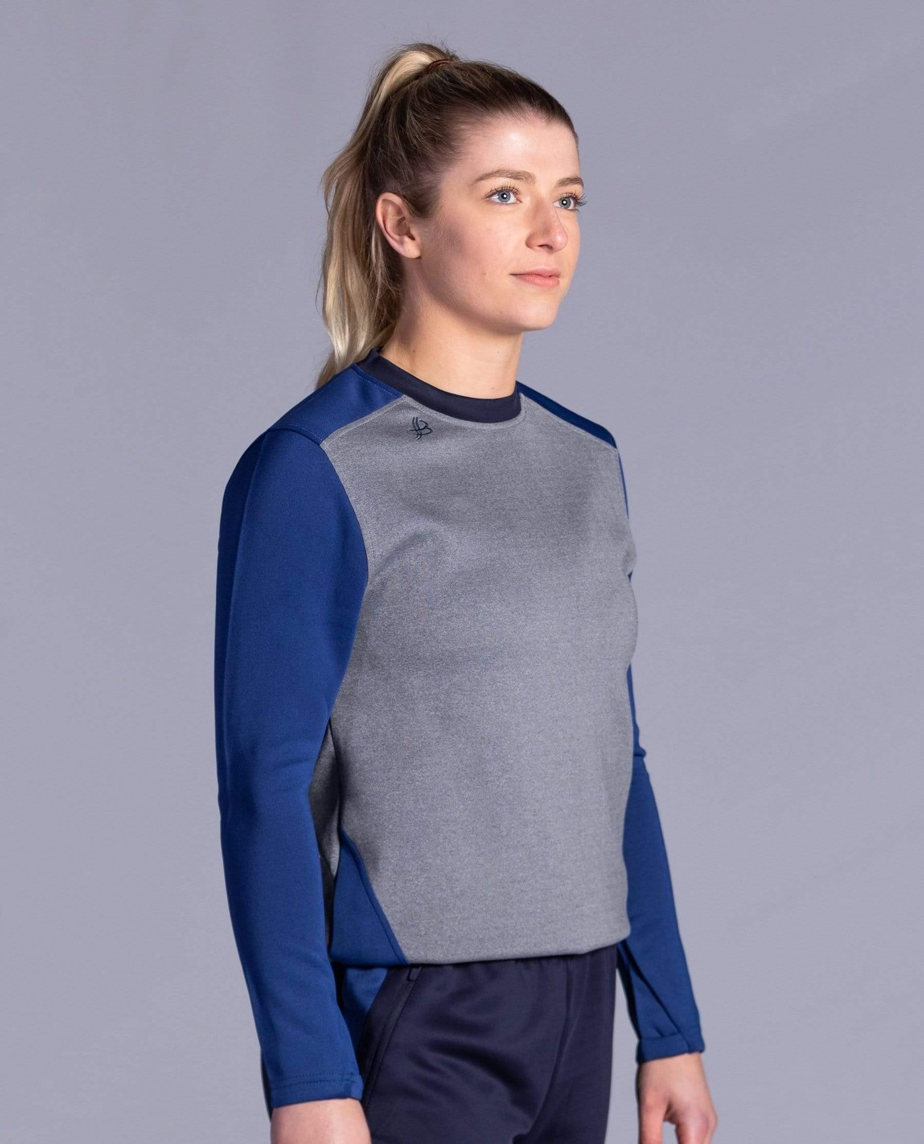 BUA20 Adult Crew Neck (Navy) - Bourke Sports Limited