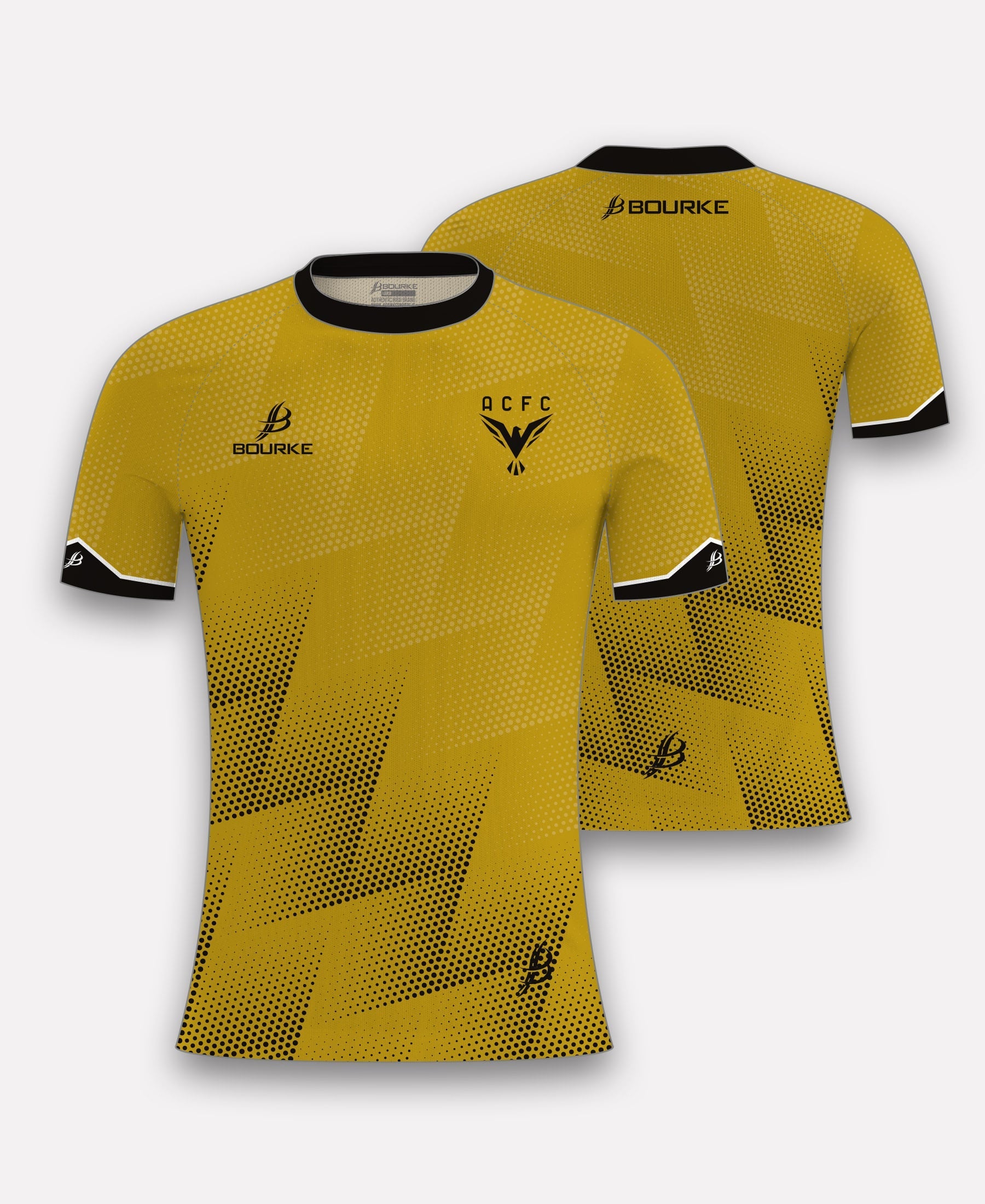 Andersonstown Community FC Away Supporters Jersey (Gold)