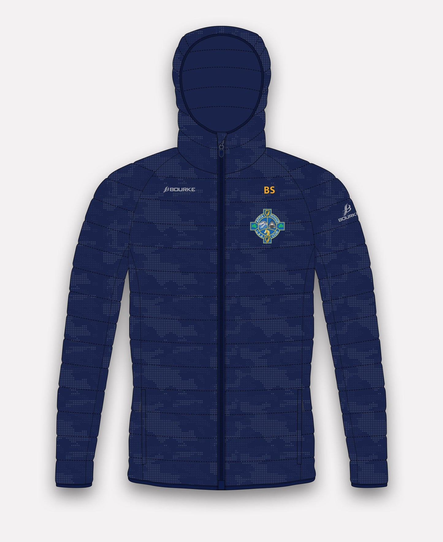 Annanough GAA Reflective Camo Jacket (Navy)