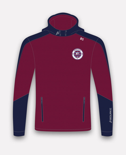 Boher Celtic FC Croga Hoody (Maroon/Navy)