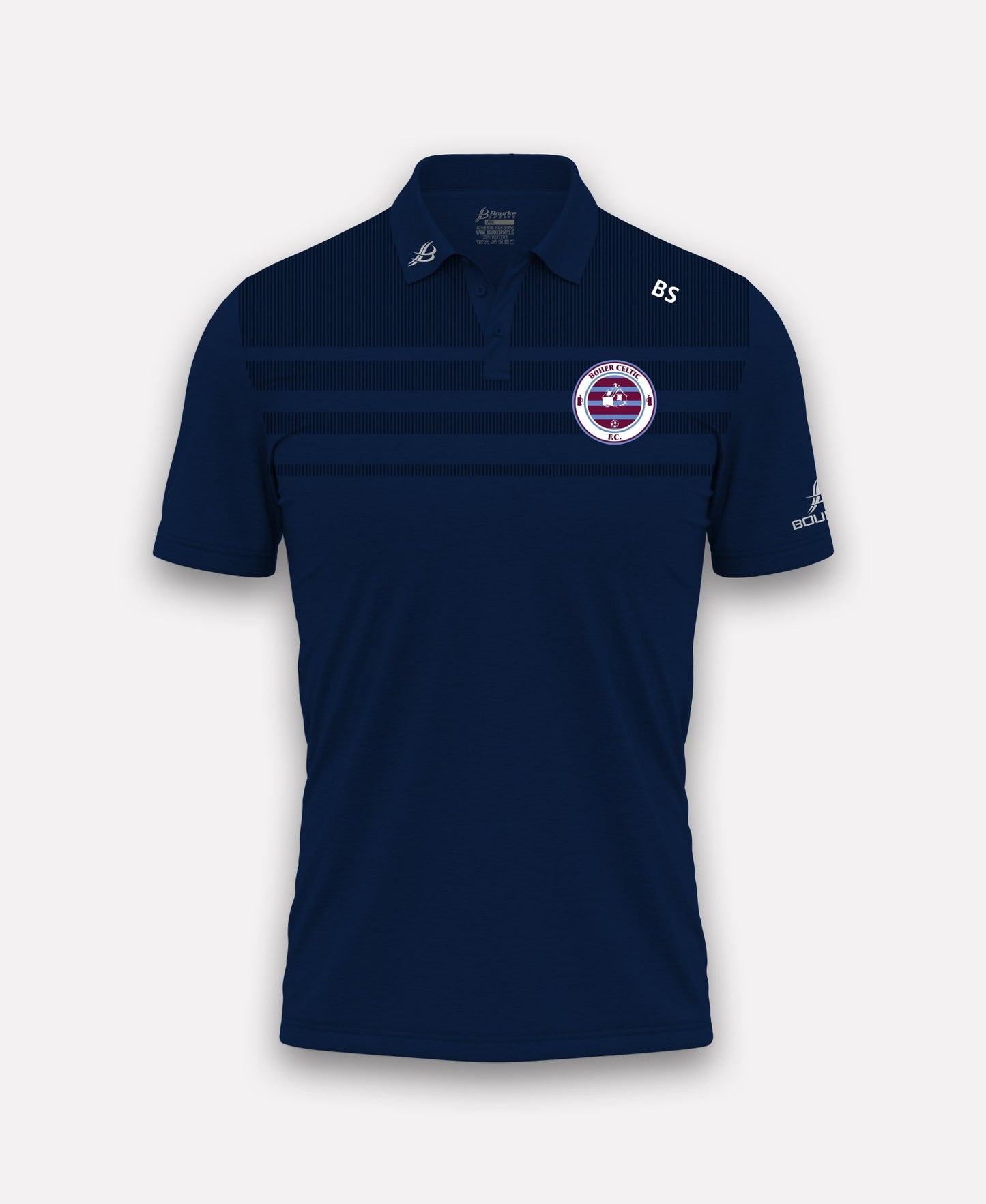 Boher Cletic FC TACA Polo Shirt Navy