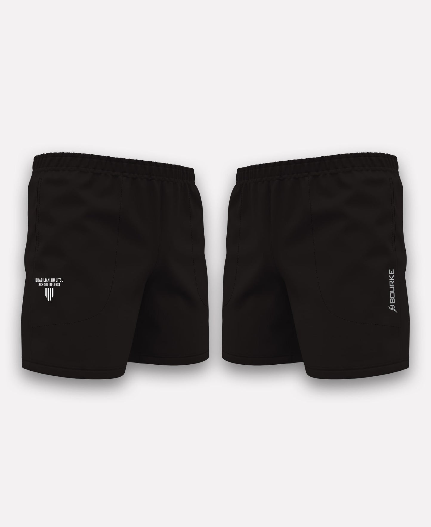 Brazilian Jiu Jitsu Belfast TACA Gym Shorts (Black)