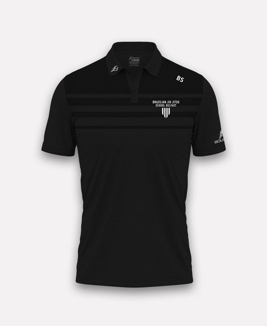 Brazilian Jiu Jitsu Belfast TACA Polo Shirt (Black)