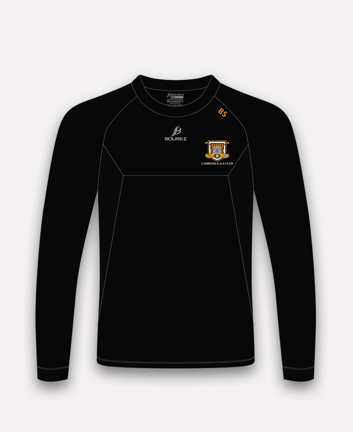 Camross GAA BARR Crew Neck (Black)