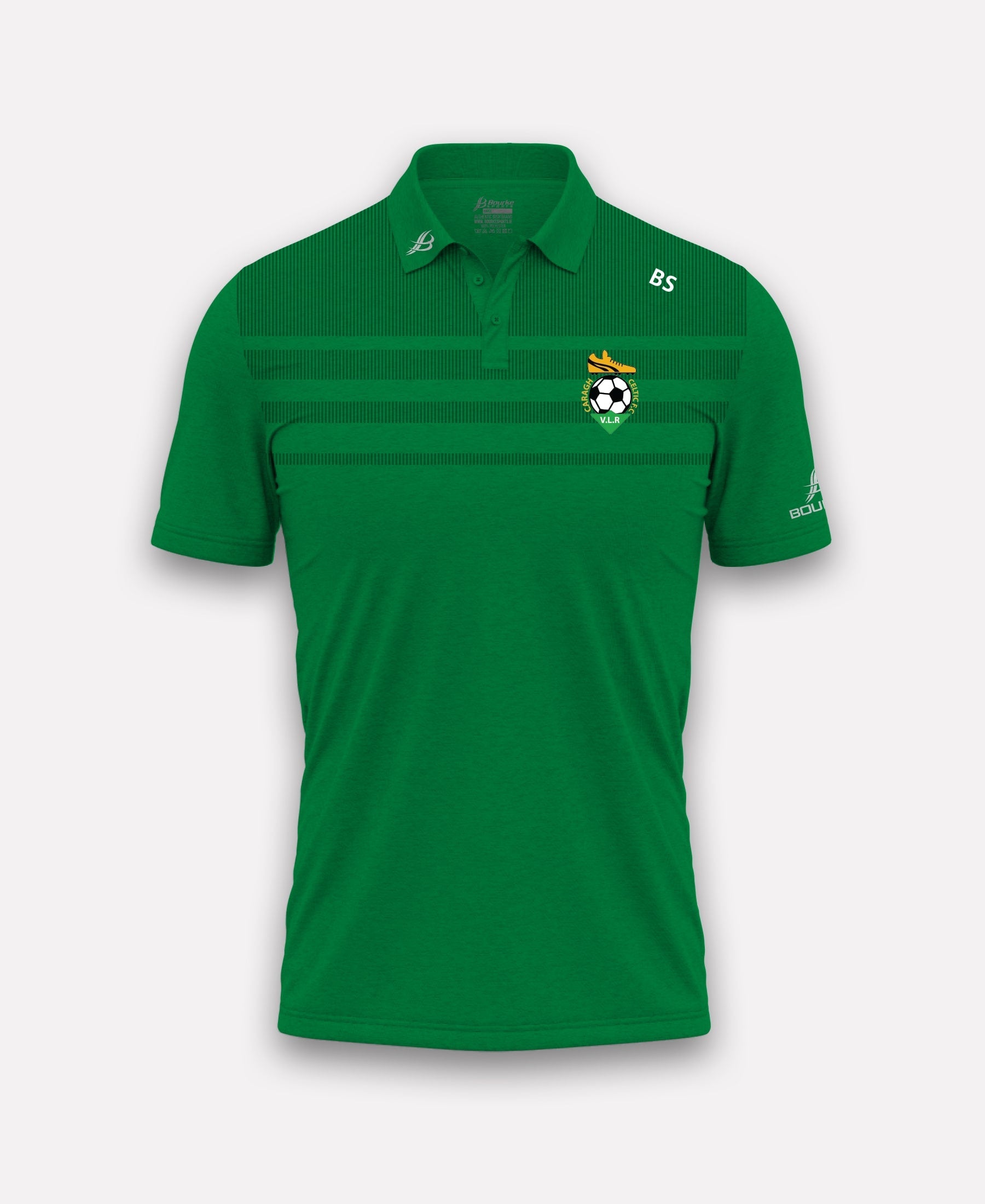 Caragh Celtic FC TACA Polo Shirt Emerald Green